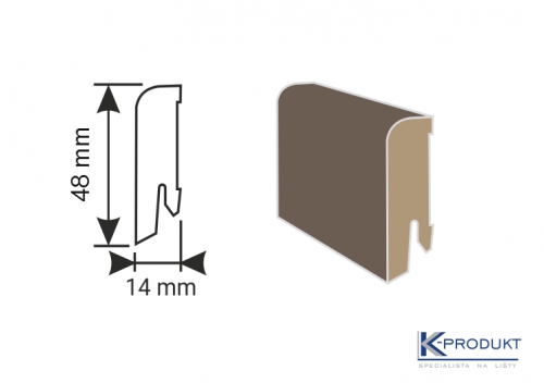 Soklová lišta KP 48